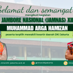 Muhammad Arga Hamizan Mewakili MTsN 29 Jakarta Timur pada Jambore Nasional XII Tahun 2026 di Buperta Cibubur