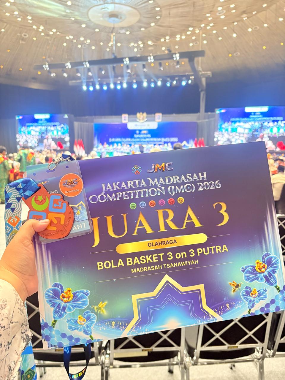 Raih Juara 3 Basket 3 on 3 Putra di JMC 2026, MTsN 29 Jakarta Timur Tunjukkan Semangat Juang dan Sportivitas